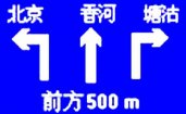 交通标志:指路标识1