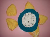 幼儿园玩教具制作：布艺制作——小鱼