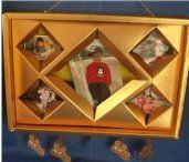 幼儿园月饼盒手工制作：月饼盒相框