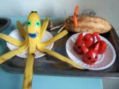 幼儿园手工制作:水果蔬菜造型