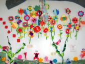 幼儿园主题墙：连翘迎春