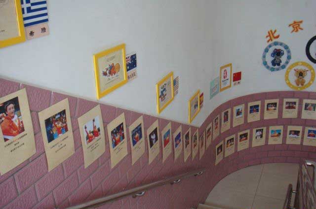 楼道环境布置 幼儿园环境布置图片欣赏