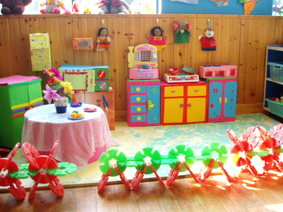 幼儿园活动区布置:娃娃家——漂亮的家