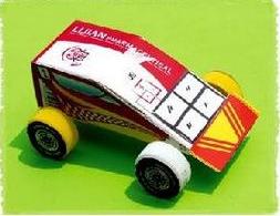 幼儿园玩教具制作:牙膏盒——小汽车
